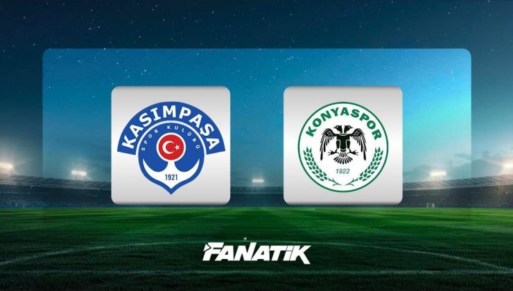 Kasımpaşa-Konyaspor maçı ne zaman, saat kaçta, hangi kanalda?