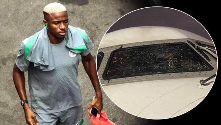 Nijerya Milli Takımı’nı taşıyan uçaktan acil iniş: Victor Osimhen paniği!