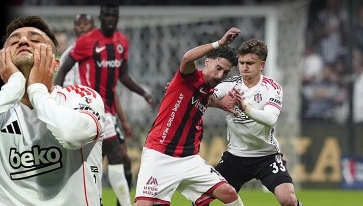 CANLI |Beşiktaş sahasında tek golle yıkıldı! Beşiktaş-Gençlerbirliği maç sonucu: 1-2
