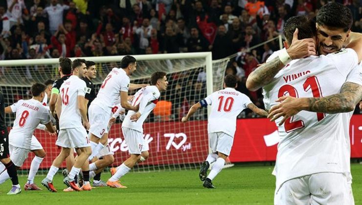 CANLI |  Türkiye, Gürcistan’ı sahadan sildi! Kocaeli’nde farklı galibiyet, play-off kapısı aralandı… (ÖZET | Türkiye 4-1 Gürcistan)