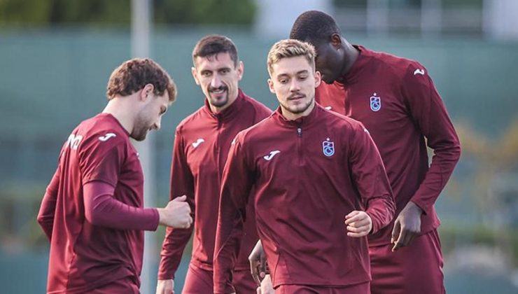 Trabzonspor, Karadeniz derbisi için hazırlıklarını sürdürüyor!