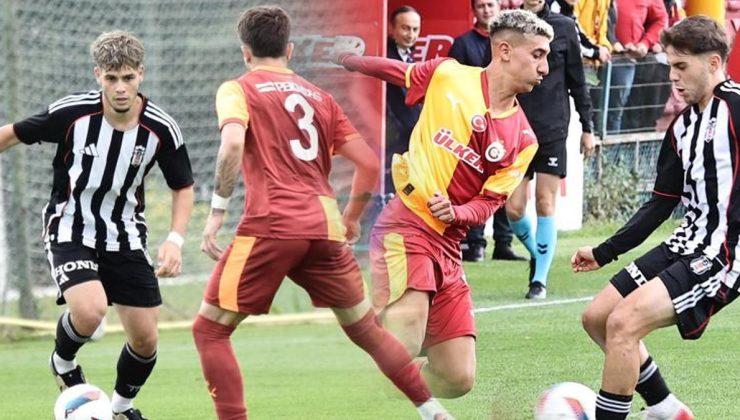 U19 derbisinde puanlar paylaşıldı: Galatasaray U19 1-1 Beşiktaş U19