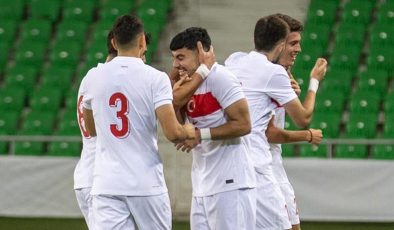 Ümit Milliler Litvanya’yı 2 golle geçti